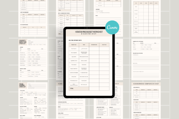 Download Home Buyer Guide Canva Templates Bundle - Canva templates Collection