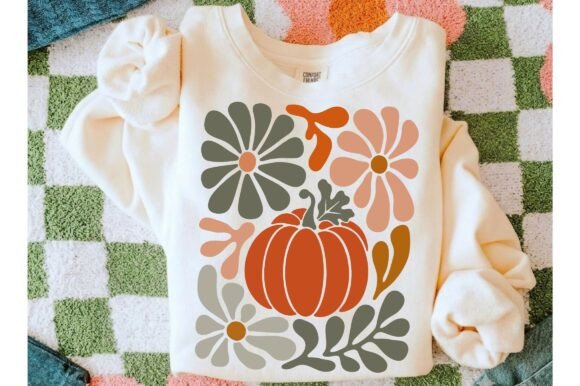 Download Boho Floral Fall Png, Pumpkin Season Png - Boho Collection