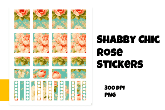 Download 🌸 Vintage Floral Planner Stickers - Planner stickers Collection