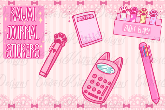 Download Kawaii Cute Journal Planner Stickers - Planner stickers Collection